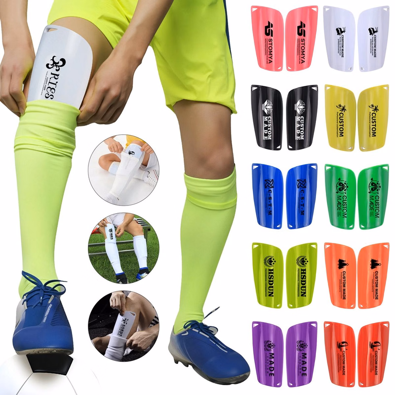 Soccer Shin Guards With PP Shell And Eva Lining