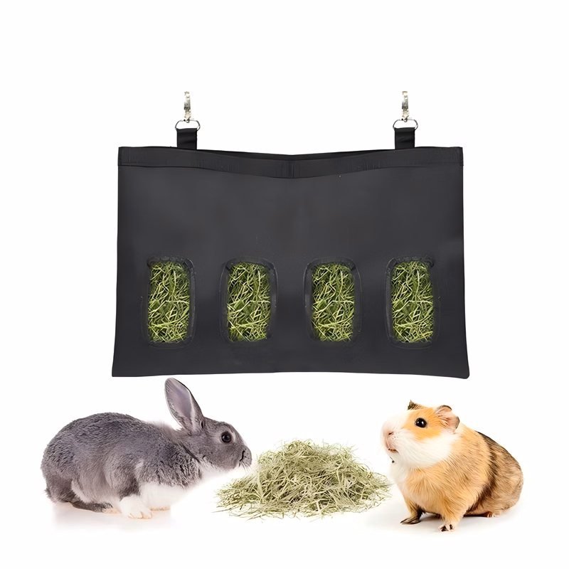 Rabbit Hanging Hay Feeder Bag