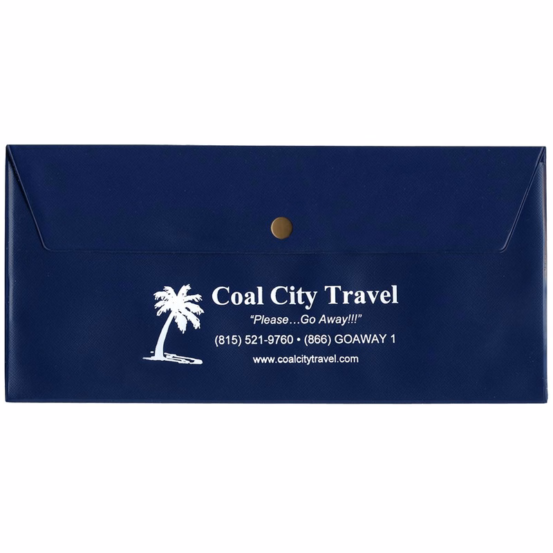 Document Case with Snap Closure
