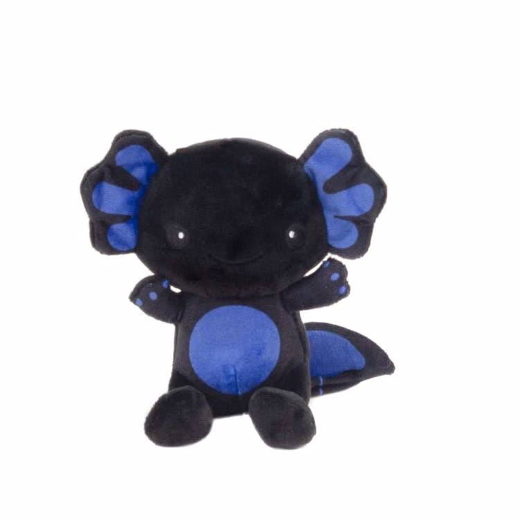 Plush Black Axolotl - 6"