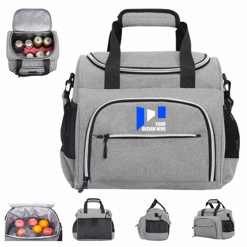 PEVA Insulated Cooler Bag w/ Strap