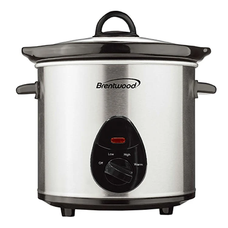 Slow Cookers - Silver 3 Qt 1