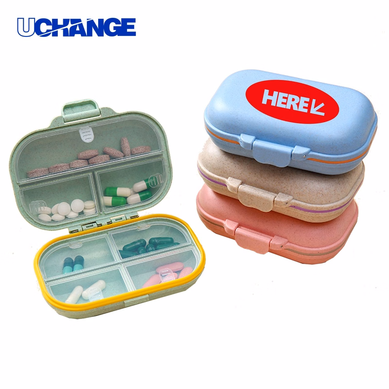 Health Wheat 7-Compartment Pill Box Organizer
