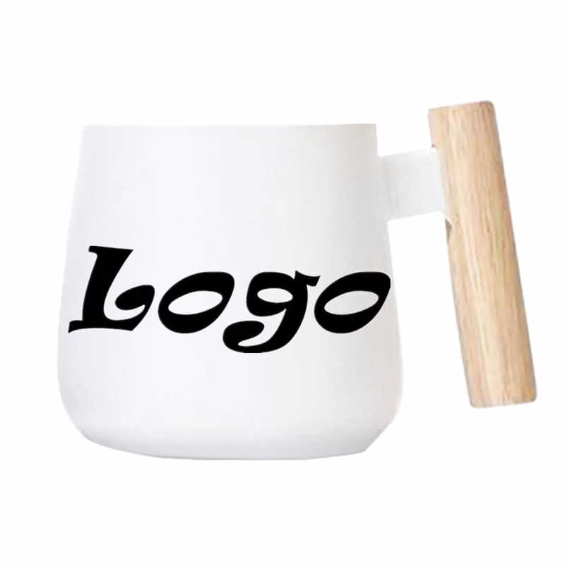 Wood Handle Mug