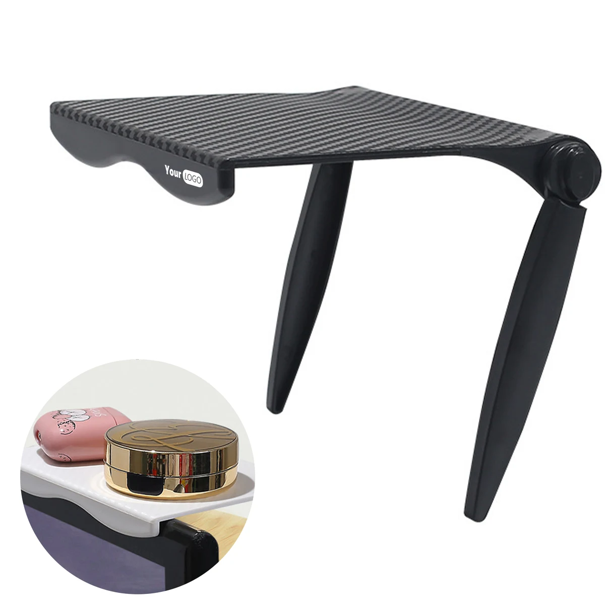Plastic Punch-Free Monitor Shelves 1