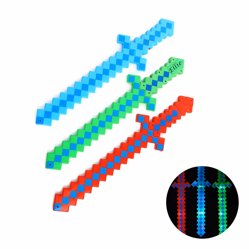 LED Illuminated Mosaic Sword Children's Toy