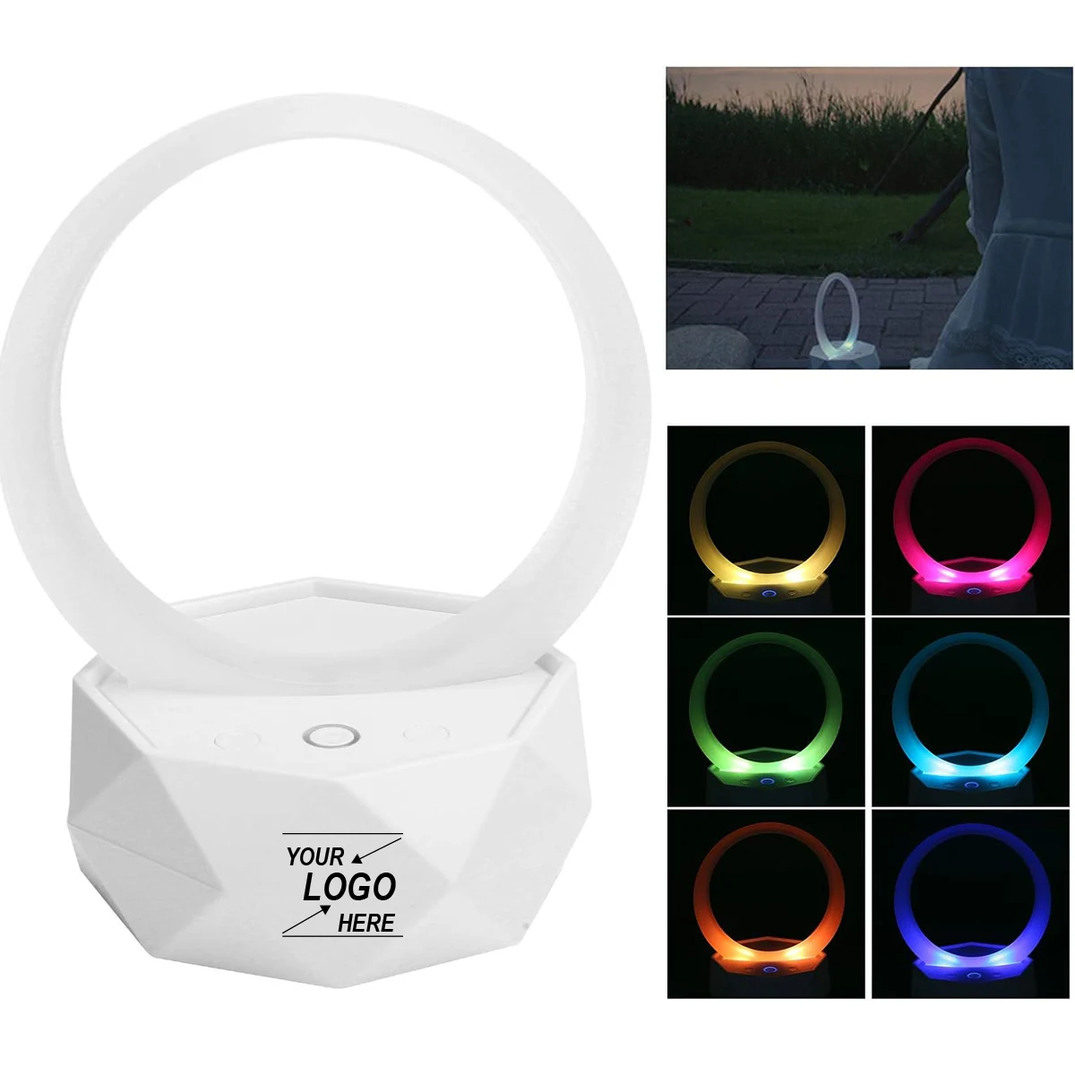 3D LED Night Light Wireless Speaker 1