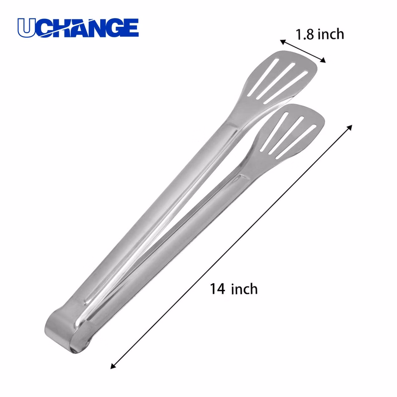 Stainless Steel BBQ Tong Tool for Grilling