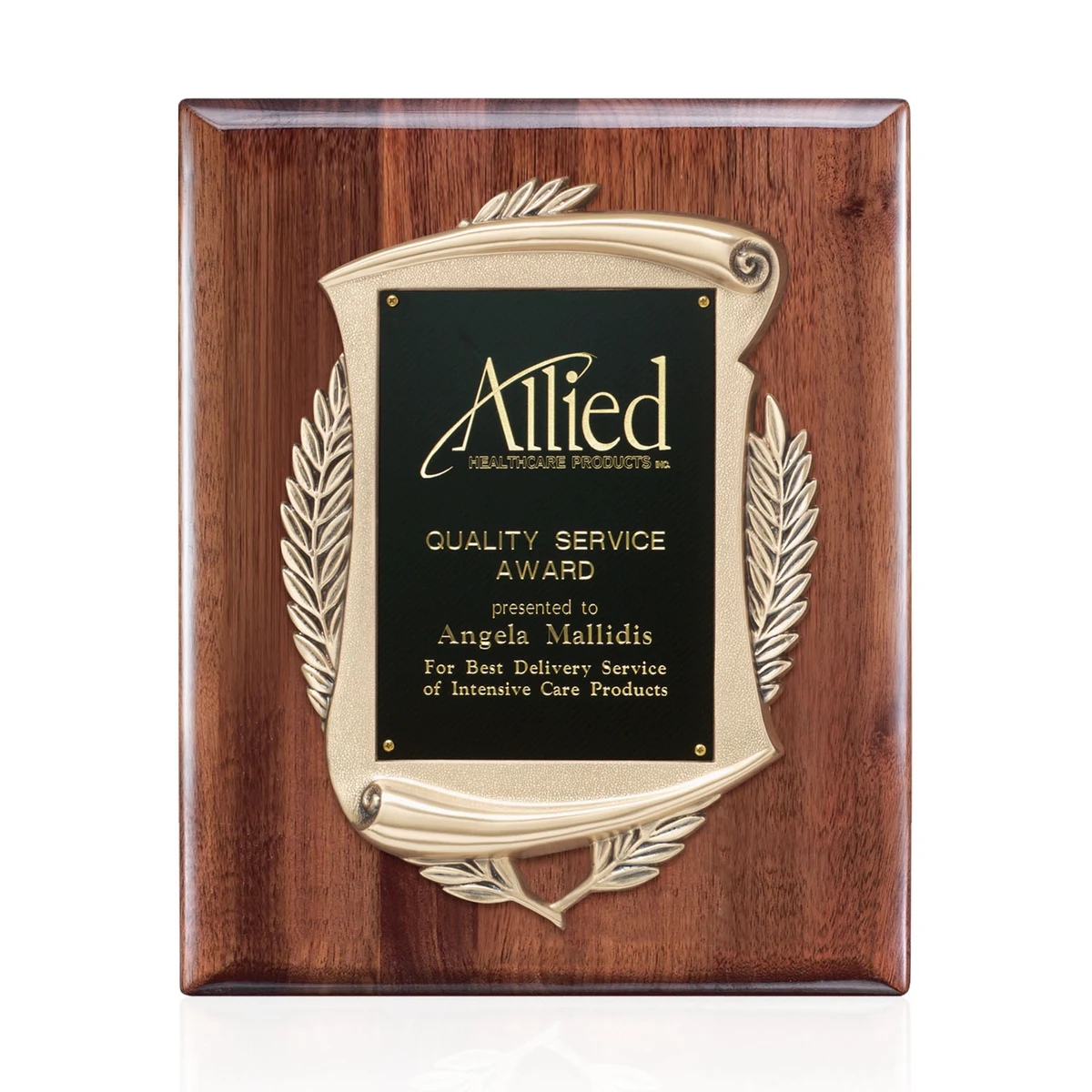 Scroll Plaque 1