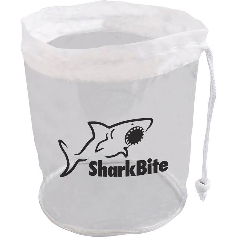 Small Clear Drawstring Bag