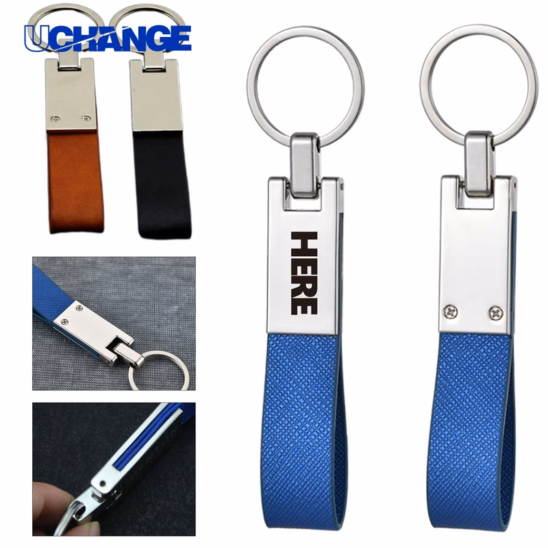 Handcrafted Leather Keychain