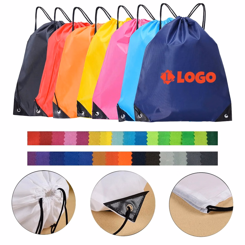MOQ 100 Custom Sports Versatile Drawstring Bag