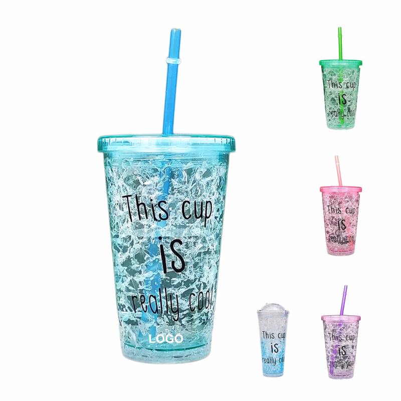 15.2oz Double Wall Tumbler with Straw and Lid (direct import)