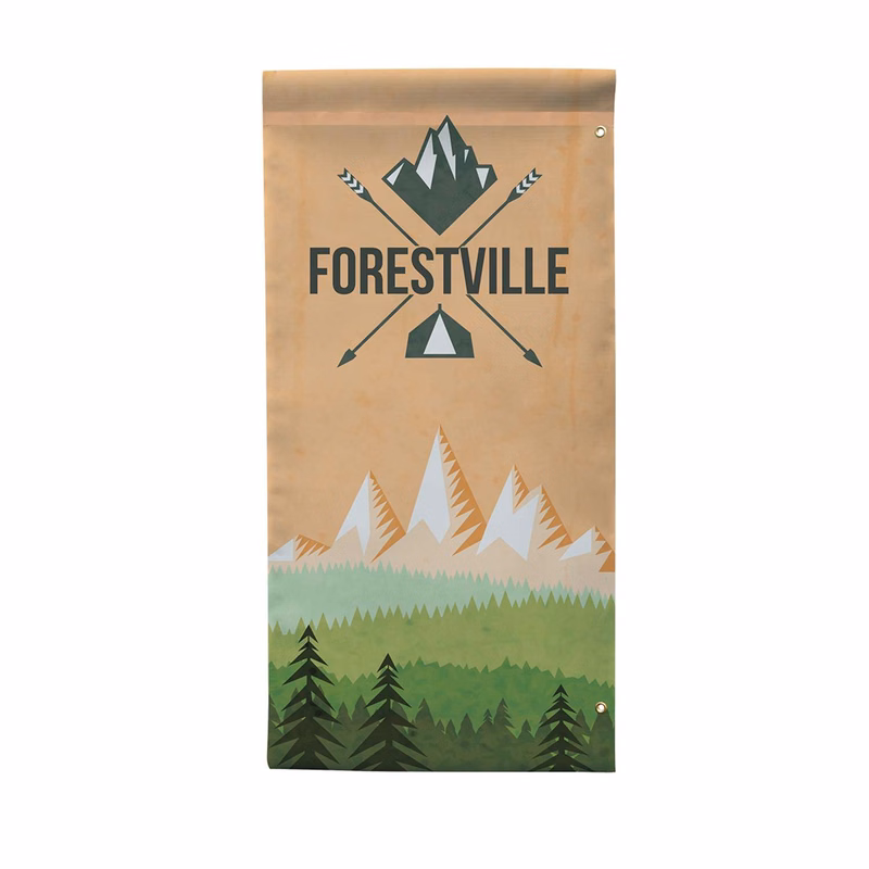 18" x 36" Vinyl Boulevard Banner Single-Sided