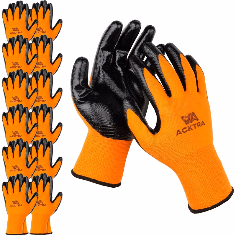 Nitrile Coated Safety Work Gloves/Gardening Gloves