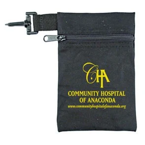 600D Polyvinyl Zippered Golf/ Accessory Bag 1
