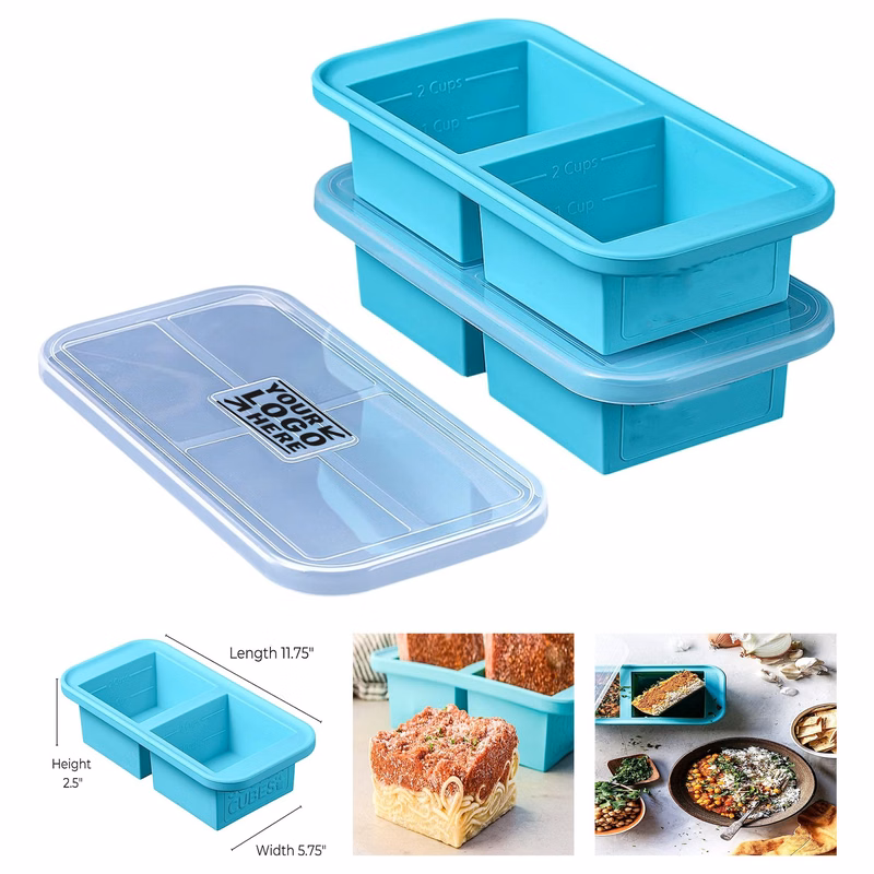 Silicone Freezer Tray with lid