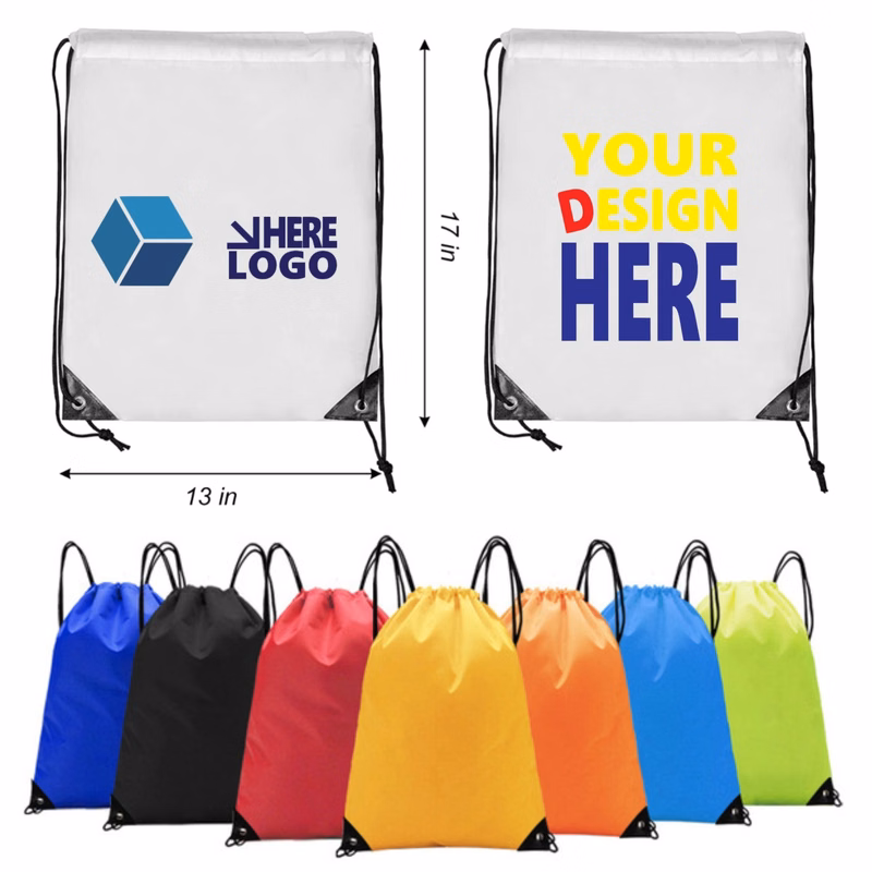 Drawstring Knapsack Travel Organizer Bags