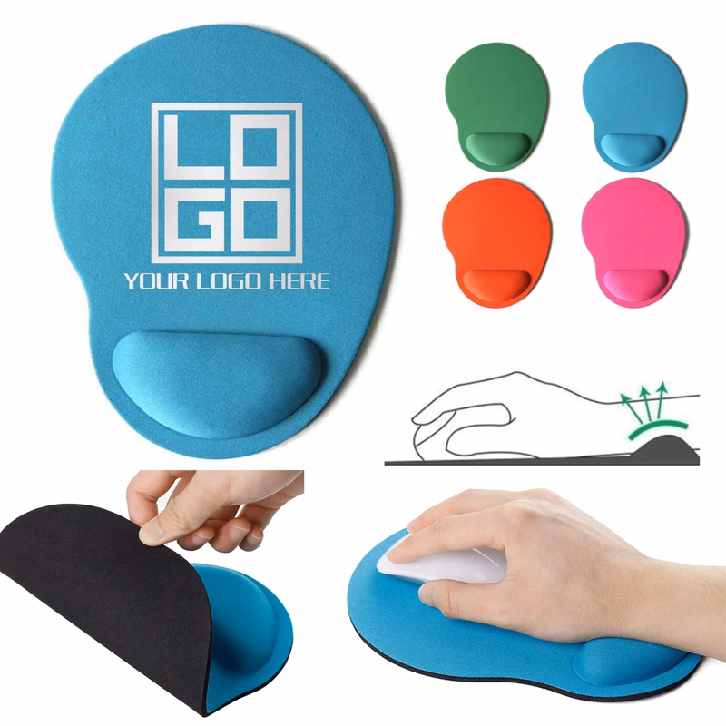 Custom Full Color Wrist Rest Mouse Pad