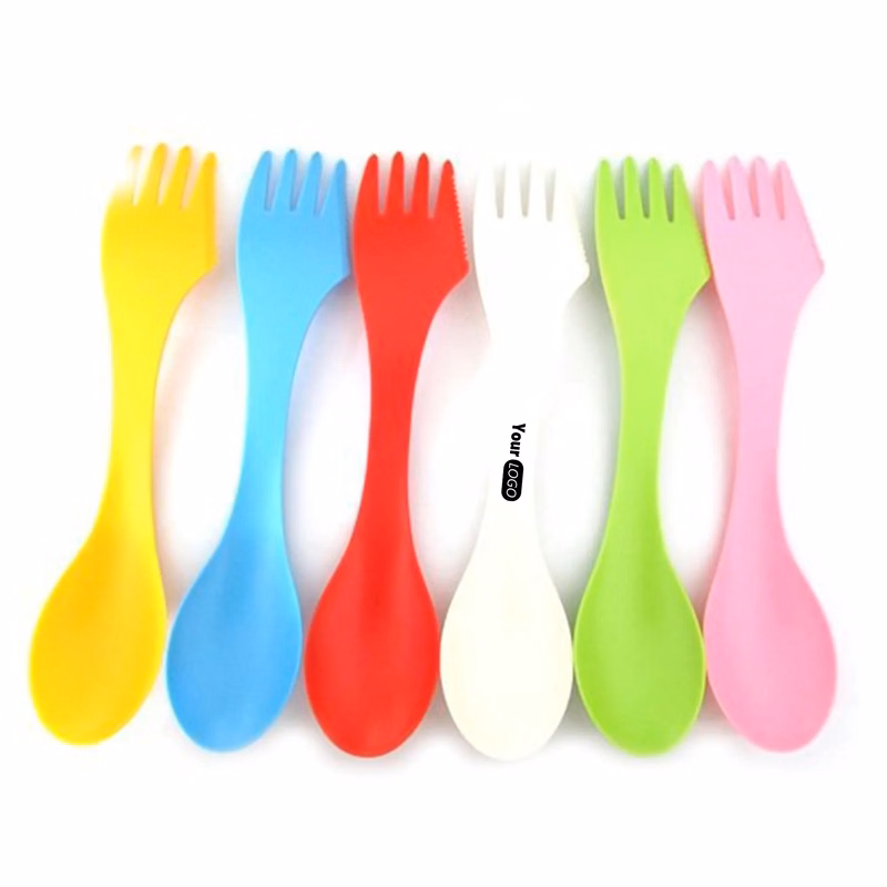 3 in 1 Plastic Tritan Sporks