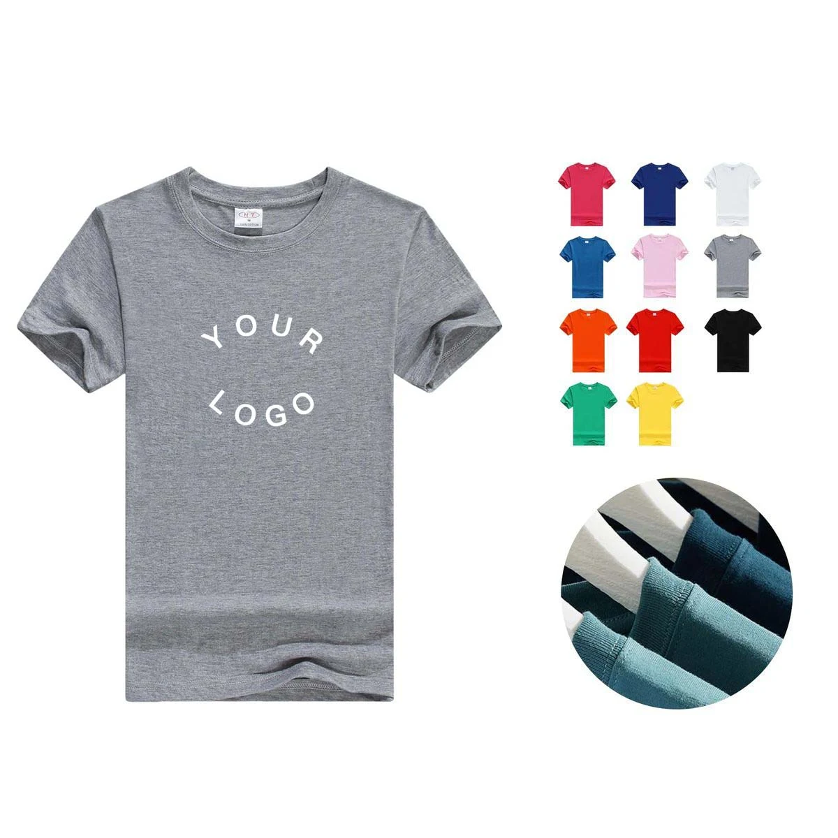 Cotton Short Sleeve Shirt for Men and Women 1