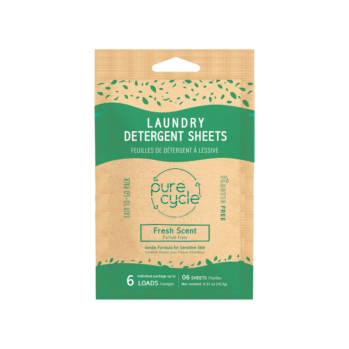 Pure Cycle Laundry Detergent Sheets 1