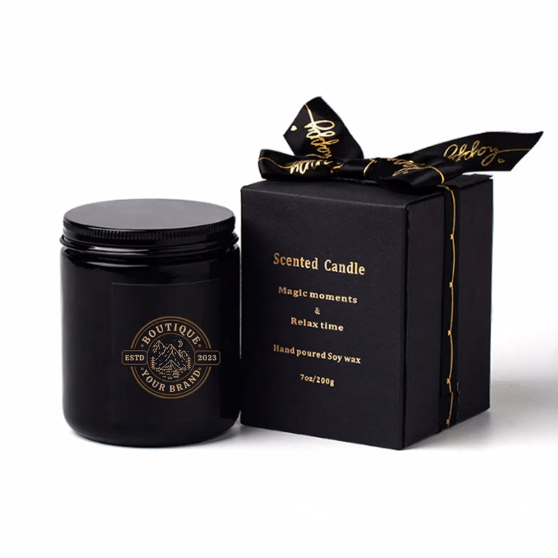 7oz Aromatherapy Candle 100% Natural Soy With Gift Box