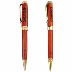 Matilda Wood Twist Action Ballpoint