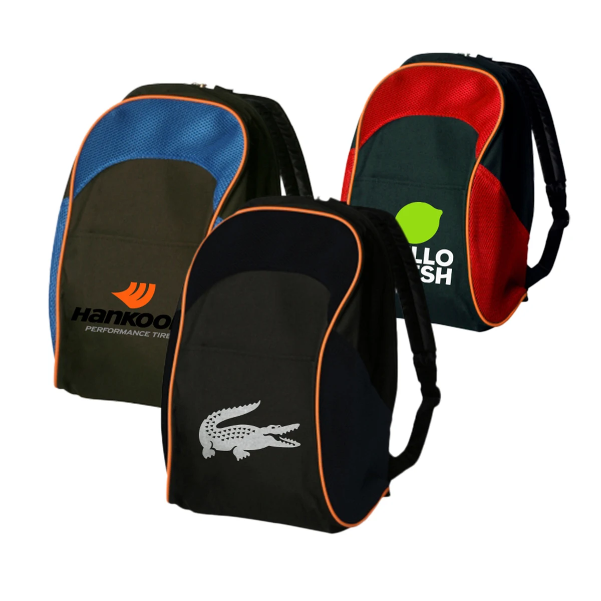 Classic Two-Tone School Backpack 1