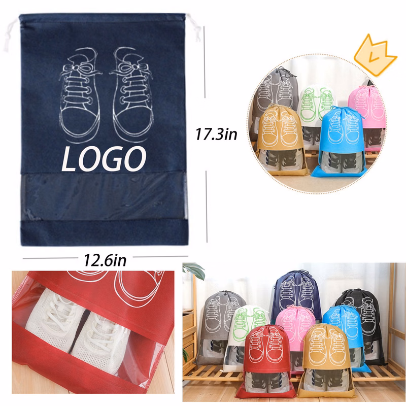 Travel Portable Drawstring Shoe Bag