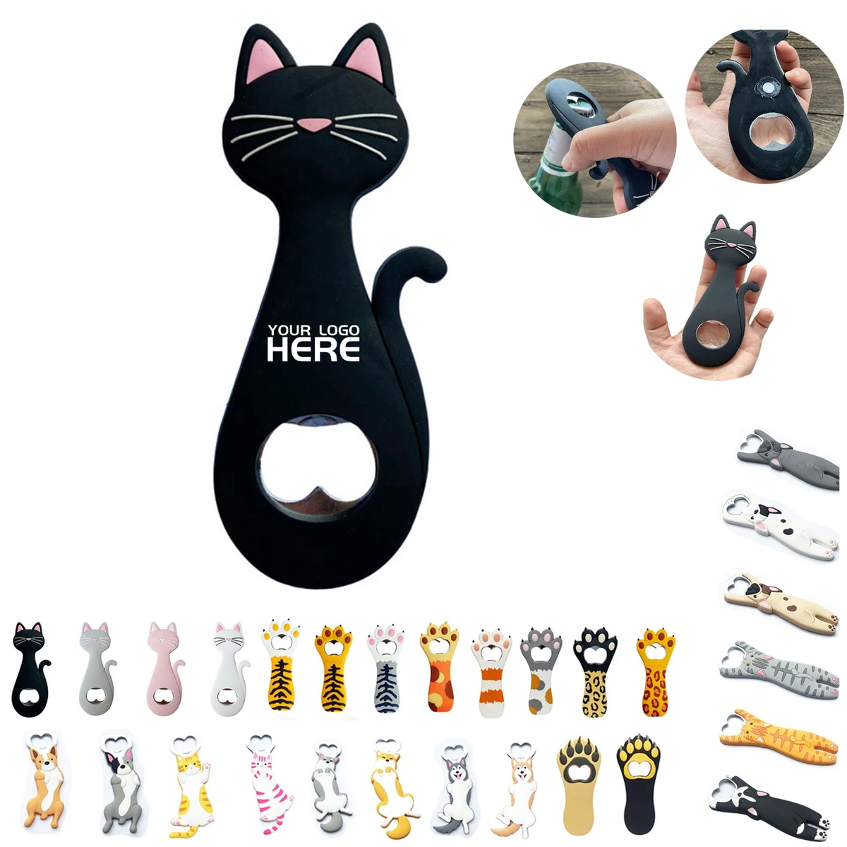 Animal Cat Shape Bottle Opener 1