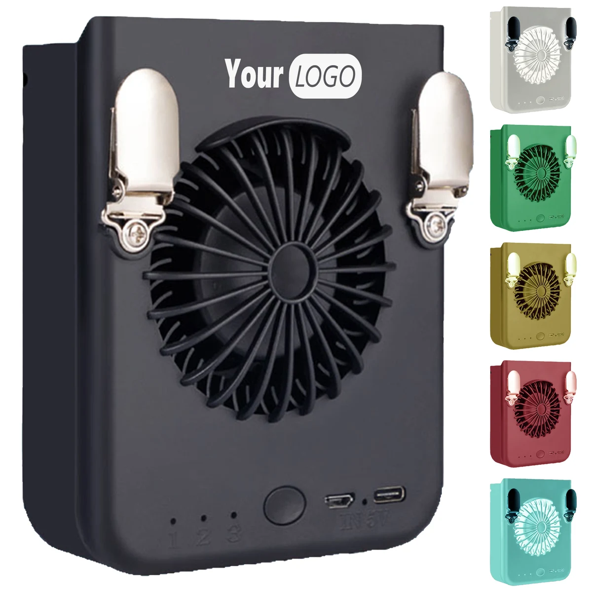 Abs Portable Waist Hanging Fan ?C Stay Cool And Hands-Free 1