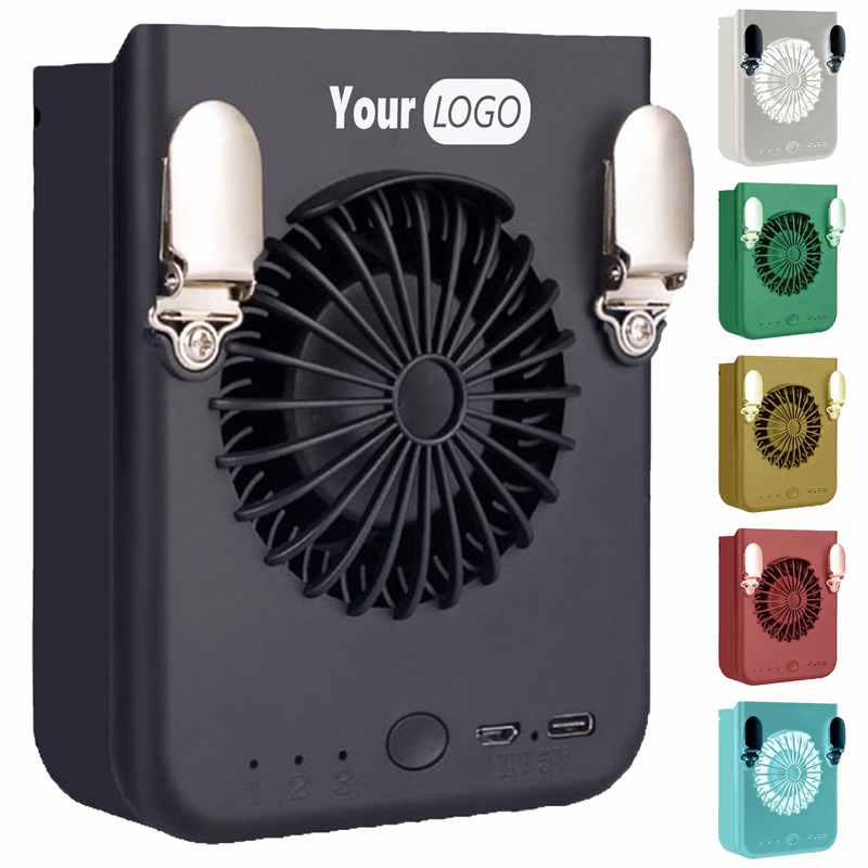 Abs Portable Waist Hanging Fan ?C Stay Cool And Hands-Free