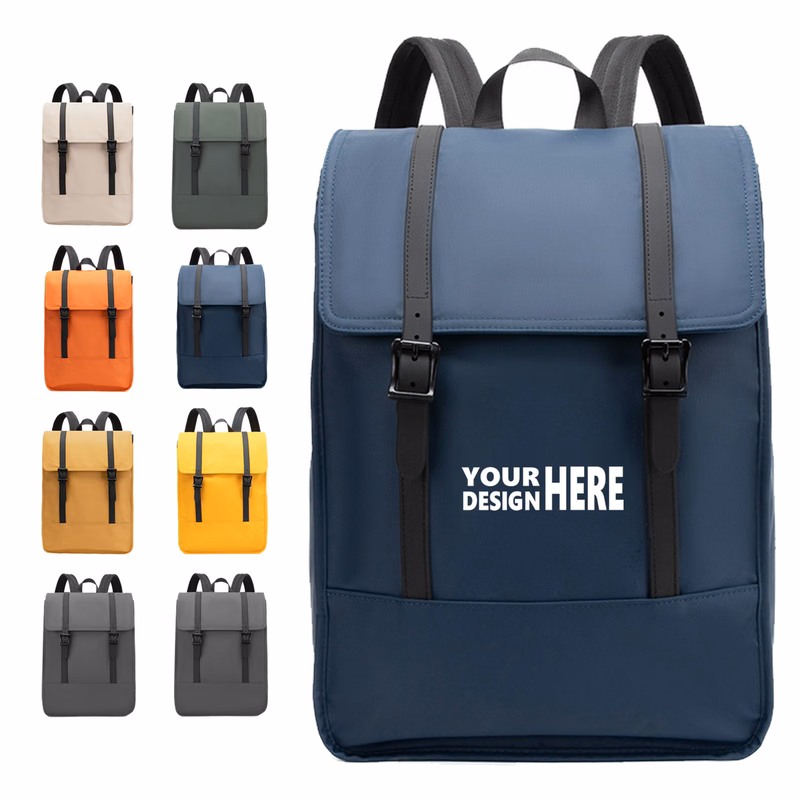 MOQ 10 Waterproof PU Business Backpack