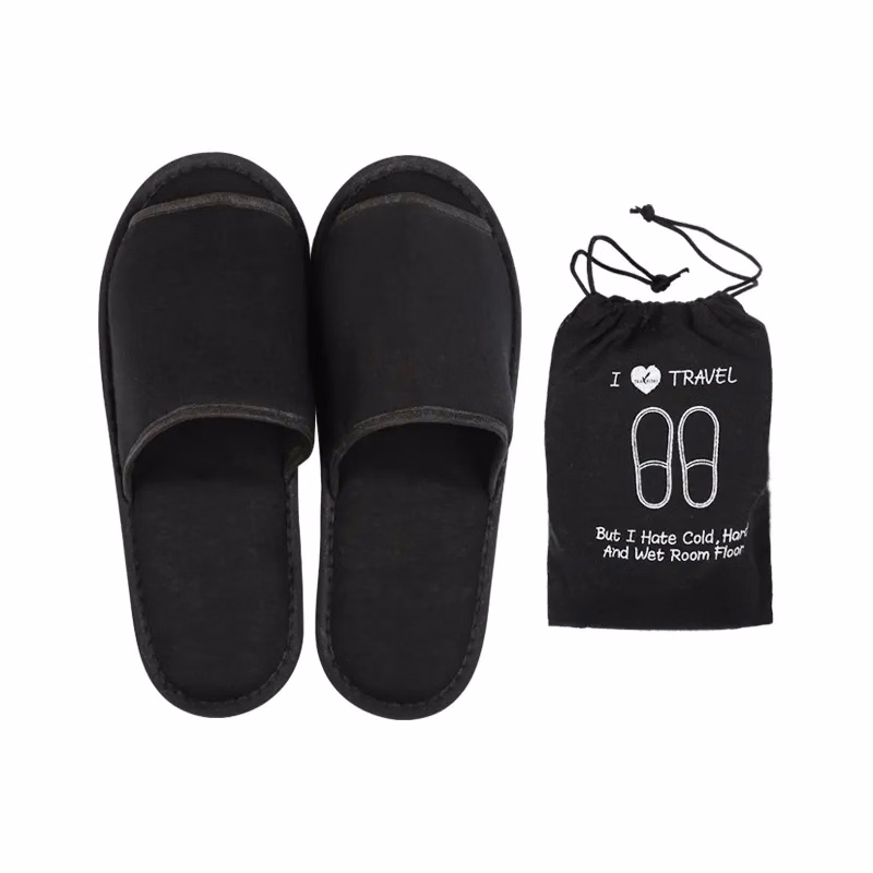 Portable Travel Slippers with Storage Bag