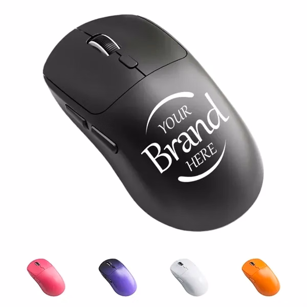 Custom Wireless Optical Mouse With Tri-Mode Charging — Office Tech Giveaway