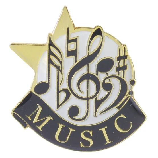 Music Academic Achievement Pin 1