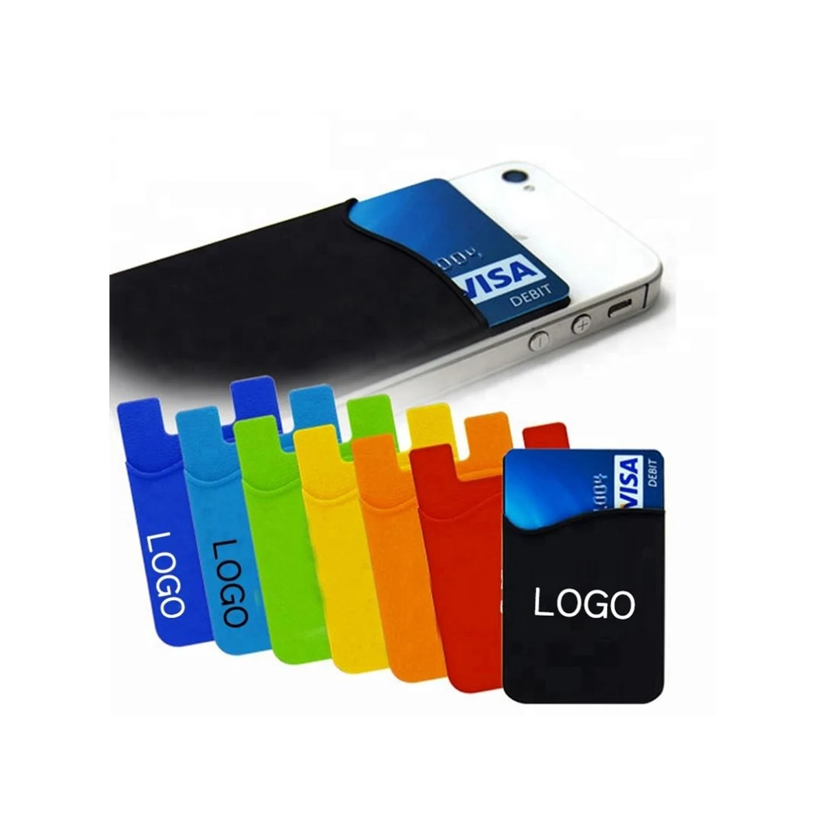 Silicone Cellphone Wallet 1