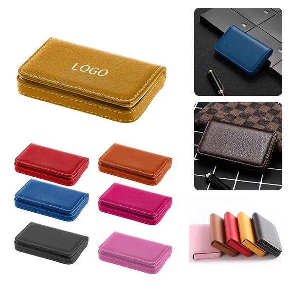 PU Leather Business Card Holder 1