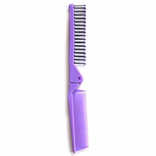 Pocket Collapsible Hairdressing Anti-static Plastic Comb