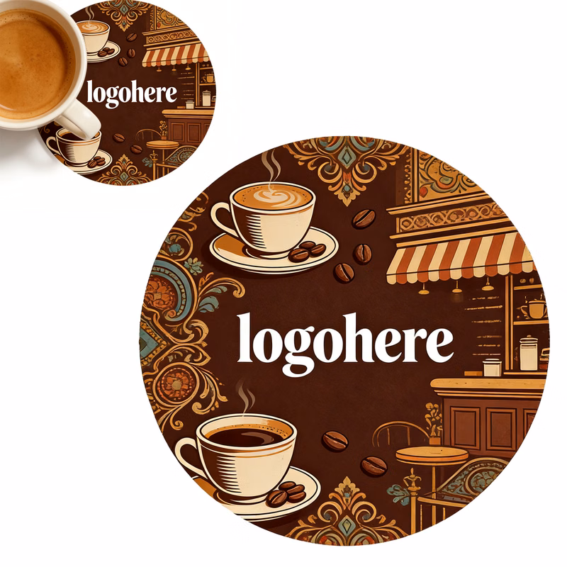 Custom Printed Coasters for Business Advertising