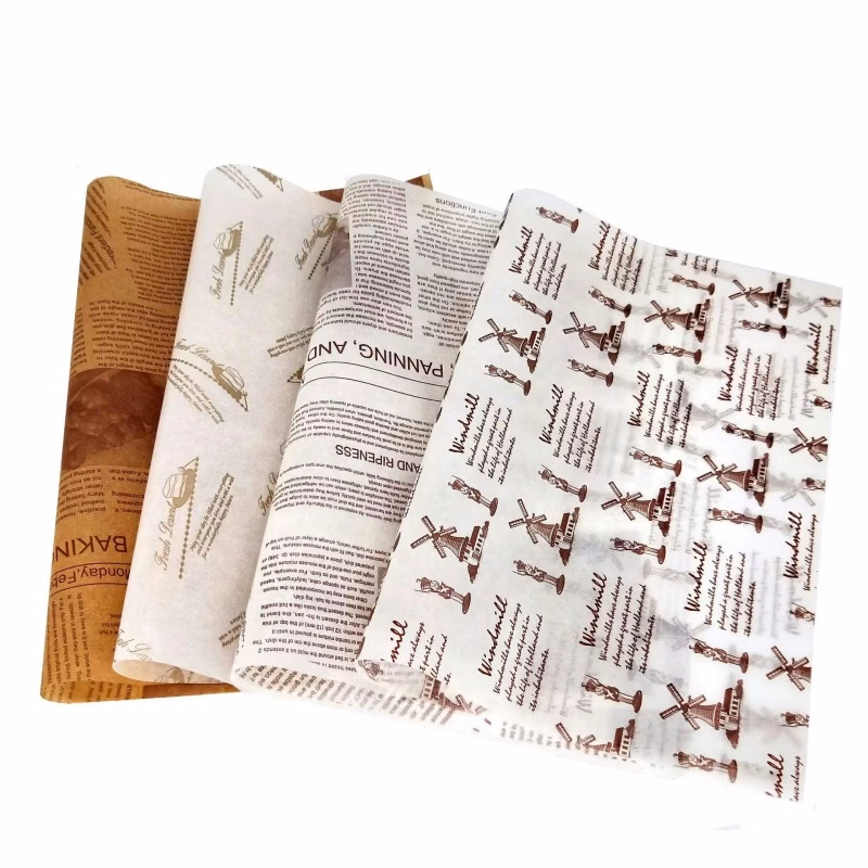 Oil-proof Food Wrapping Paper