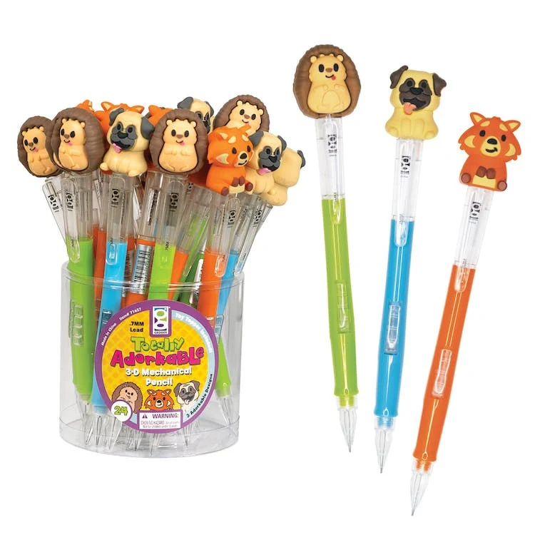 Totally Adorkable 3D Mechanical Pencils - Refillable 1