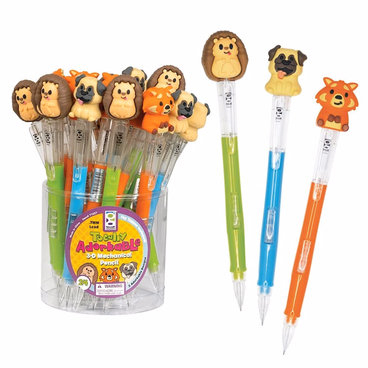 Totally Adorkable 3D Mechanical Pencils - Refillable