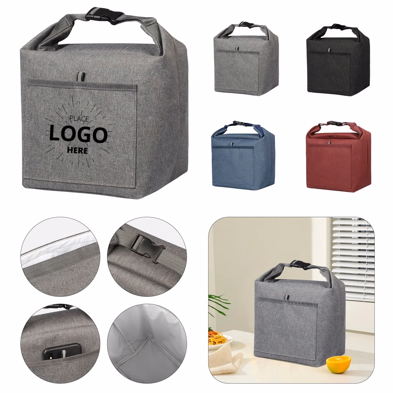 Insulated Lunch Bag With Terry