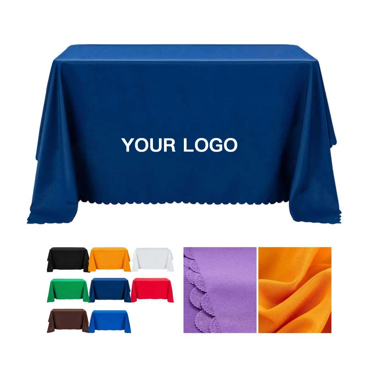 Professional Event Table Cover for Business Promotions 1
