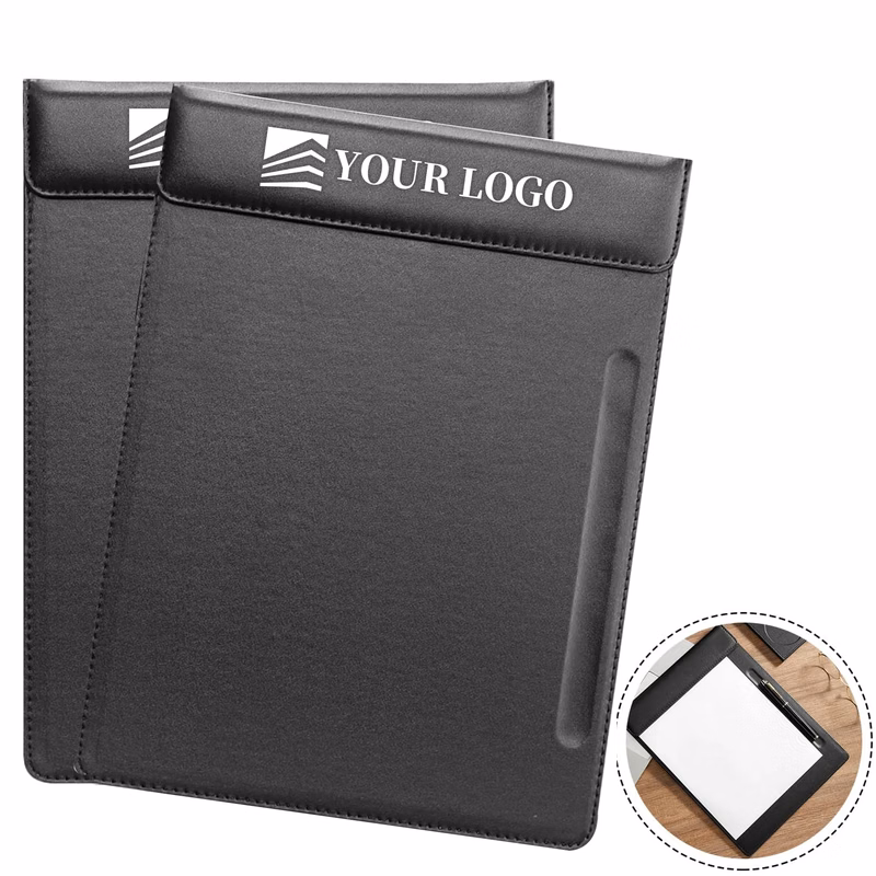Magnetic Clipboard Leather Writing Folder