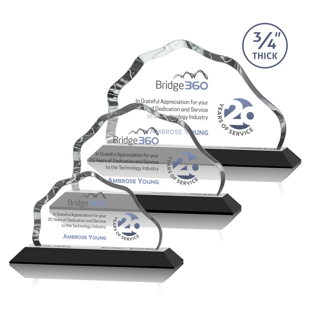 Petersen VividPrint™ Award - Black 1