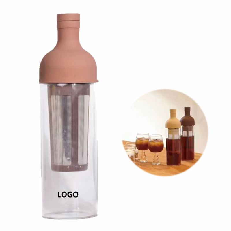 18 Oz. Cold Brew/Coffee/Tea Maker (Glass Bottle)