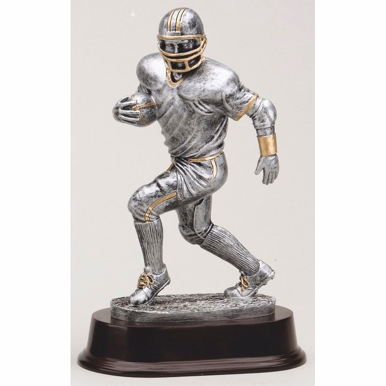 9" Tall Football Runner Figure Award
